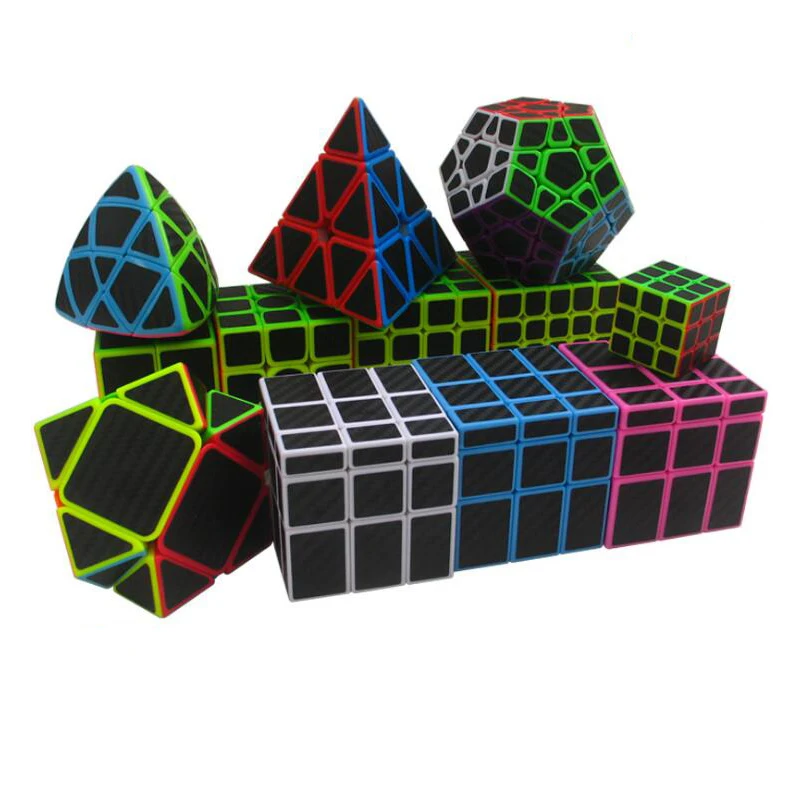 10 kinds Carbon Fiber Sticker Speed Magic Cubes Puzzle Toy Children Kids Gift Toy Youth Adult Instruction
10 kinds Carbon Fiber Sticker Speed Magic Cubes Puzzle Toy Children Kids Gift Toy Youth Adult Instruction