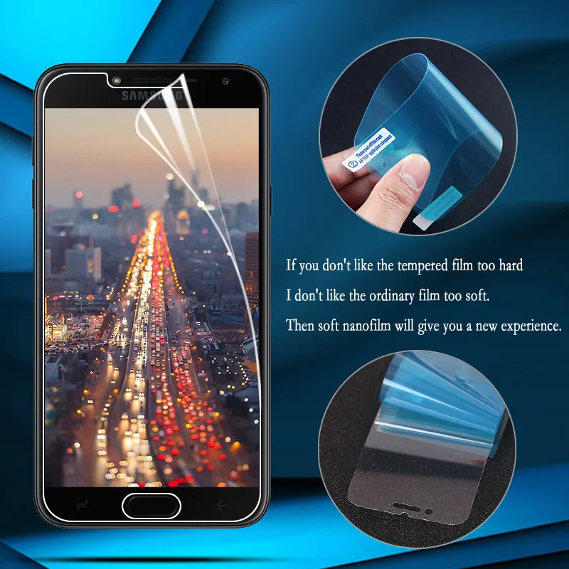 2pcs Nano Explosion-proof Film For Samsung Galaxy J6 J4 J8 2018 J2 J3 Pro J7 J5 Prime 2016 2017 Screen Protector (Not glass)
2pcs Nano Explosion-proof Film For Samsung Galaxy J6 J4 J8 2018 J2 J3 Pro J7 J5 Prime 2016 2017 Screen Protector (Not glass)