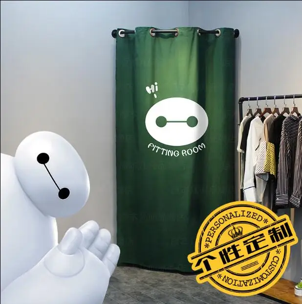 Clothes shop fitting room door curtain cloth change room curtain simple track curtain rod moving arc U - shaped ring frame
Clothes shop fitting room door curtain cloth change room curtain simple track curtain rod moving arc U - shaped ring frame