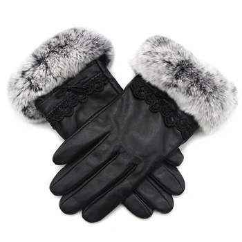 JKP Natural real sheepskin autumn and winter women's fur gloves handmade wrist warm lace 2018 new urban fashion trend discount
JKP Natural real sheepskin autumn and winter women's fur gloves handmade wrist warm lace 2018 new urban fashion trend discount