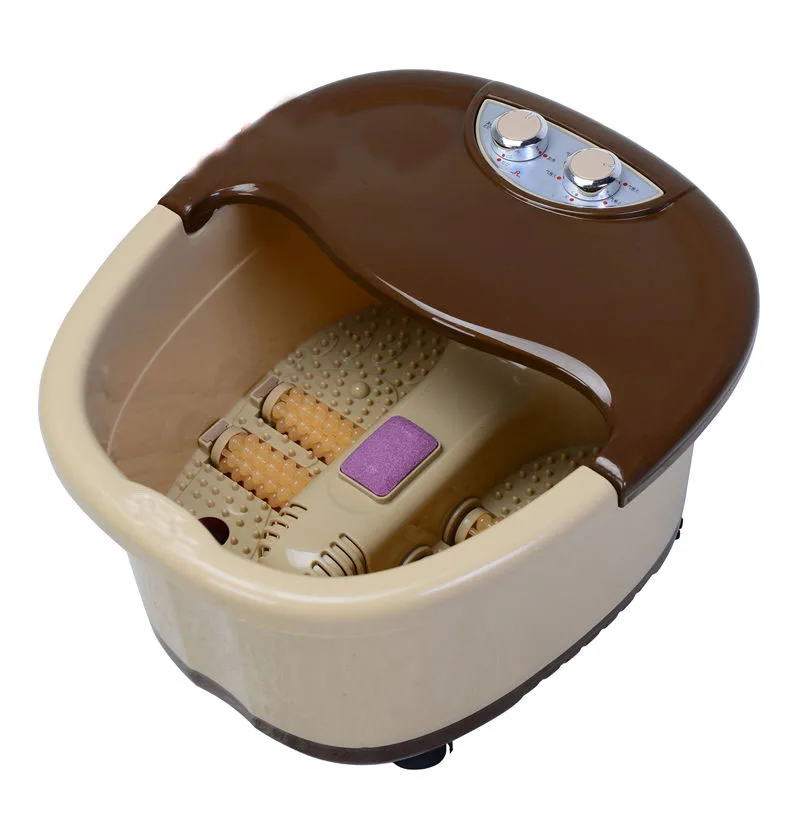 

Electric Foot Spa Footbath Machine Full-automatic Massage Heating Roller Massager Safe Bucket Constant Basin Tool Health