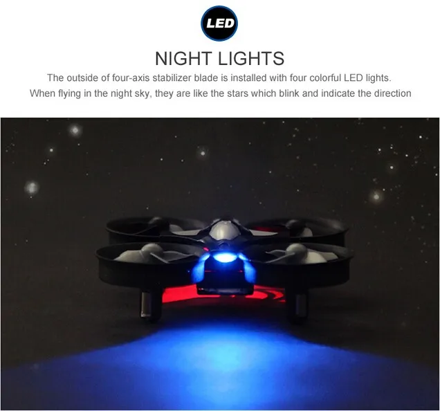 2017 Best Selling RC Drone 2.4G 6-axis gyro mini UFO drone original JJRC H36 rc quadcopter drone for sale