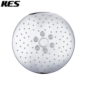 KES Push Button Overhead Shower Head 10-Inch Extra Large Rainfall Fixed Showerhead Rain Shower System 3 Function Chrome, J313
KES Push Button Overhead Shower Head 10-Inch Extra Large Rainfall Fixed Showerhead Rain Shower System 3 Function Chrome, J313