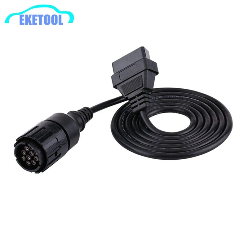 Подходит для BMW ICOM D Кабель Мотоциклы 10 адаптер контактов 10Pin OBD1 OBD2 16Pin