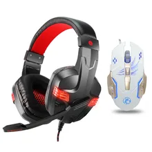 

Gaming headphones Earphone Gaming Headsets Headphone Xbox One Headset with microphone led light for pc ps4 playstation 4 laptop