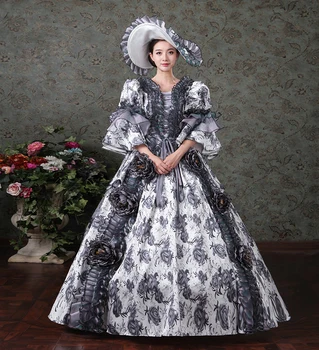 White Sleeveless Sweet Long Victorian Dress Princess Floral Ball Gown Dress Reenactment Theater Costume
White Sleeveless Sweet Long Victorian Dress Princess Floral Ball Gown Dress Reenactment Theater Costume
