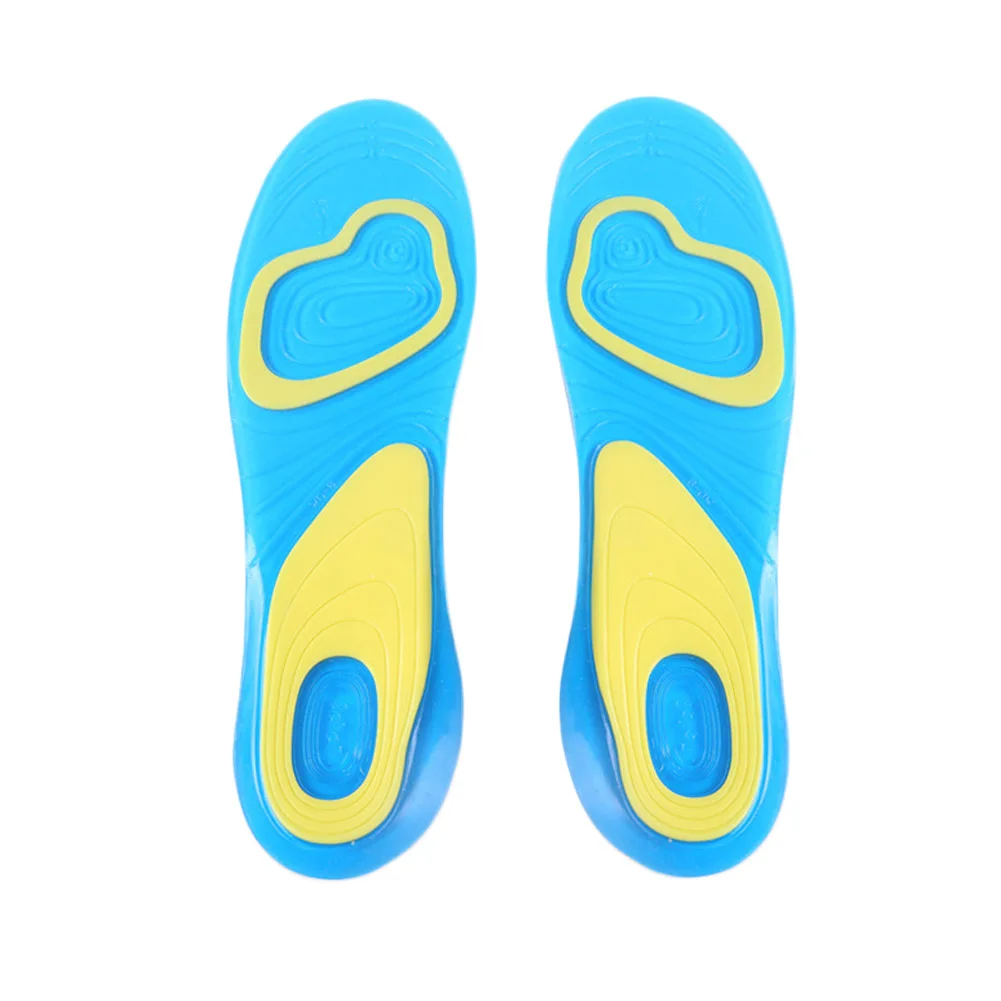 Silicon Gel Insoles Foot Care For Plantar Fasciitis Heel Spur Running Sport Insoles Shock Absorption Pads Arch Orthopedic Insole
Silicon Gel Insoles Foot Care For Plantar Fasciitis Heel Spur Running Sport Insoles Shock Absorption Pads Arch Orthopedic Insole