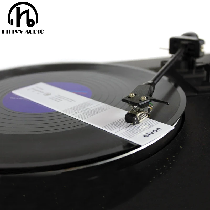 LP Vinyl Turntable Phonograph Stylus Alignment Cartridge Stylus Azimuth Compensation Angle/Calibration Gauge Adjustment Ruler
LP Vinyl Turntable Phonograph Stylus Alignment Cartridge Stylus Azimuth Compensation Angle/Calibration Gauge Adjustment Ruler