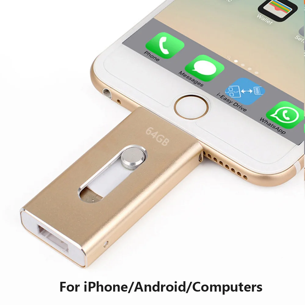 64GB OTG Usb Flash Drive Pen drive HD external storage memory stick For iphone 7 8 S Plus 6 6s Plus 5S ipad Pendrive
64GB OTG Usb Flash Drive Pen drive HD external storage memory stick For iphone 7 8 S Plus 6 6s Plus 5S ipad Pendrive