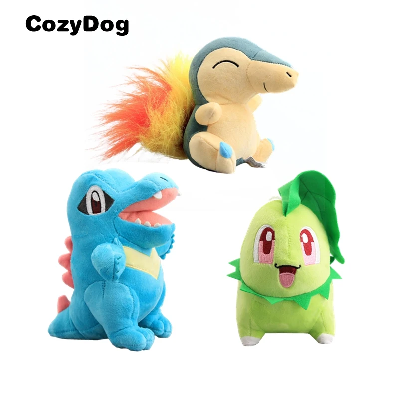 Free Shipping 3 Style Anime Starter Chikorita Cyndaquil Totodile Plush Toy Peluche Pikachu Dolls Soft Doll Kids Gift
Free Shipping 3 Style Anime Starter Chikorita Cyndaquil Totodile Plush Toy Peluche Pikachu Dolls Soft Doll Kids Gift