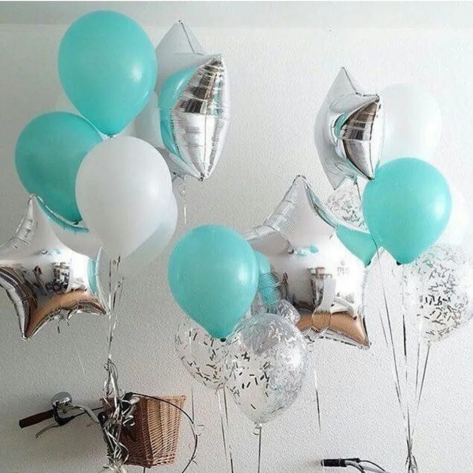 17pcs/lot 18 inch sliver star foil balloons tiffany transparent confetti latex helium globos wedding birthday decor suppliesbaby
17pcs/lot 18 inch sliver star foil balloons tiffany transparent confetti latex helium globos wedding birthday decor suppliesbaby
