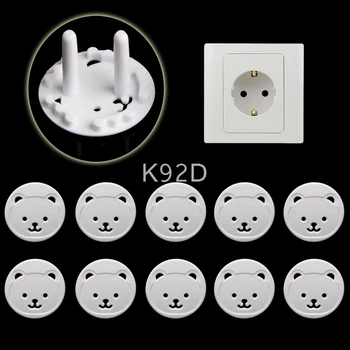 EU Power Socket Electrical Outlet Baby Safety Guard Protection Anti Electric Shock Plugs Protector Cover 10PCS/SET J08
EU Power Socket Electrical Outlet Baby Safety Guard Protection Anti Electric Shock Plugs Protector Cover 10PCS/SET J08