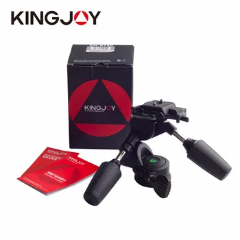 Kingjue KH-6730 Professional 3 Way Pan and Tilt Tripod Head with 1/4-Inch Threaded Quick Release Plate DHL fast ship
Kingjue KH-6730 Professional 3 Way Pan and Tilt Tripod Head with 1/4-Inch Threaded Quick Release Plate DHL fast ship