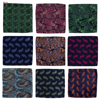 KLV Vintage Gentlemen Paisley Handkerchief Pocket Floral Pocket Square Business Towel Suit Hankies
KLV Vintage Gentlemen Paisley Handkerchief Pocket Floral Pocket Square Business Towel Suit Hankies