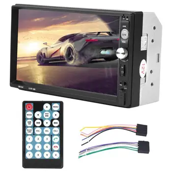7inch HD Bluetooth Double Din Car Stereo MP5 Player FM Radio USB AUX 7011B Remote Control Car Video Player
7inch HD Bluetooth Double Din Car Stereo MP5 Player FM Radio USB AUX 7011B Remote Control Car Video Player