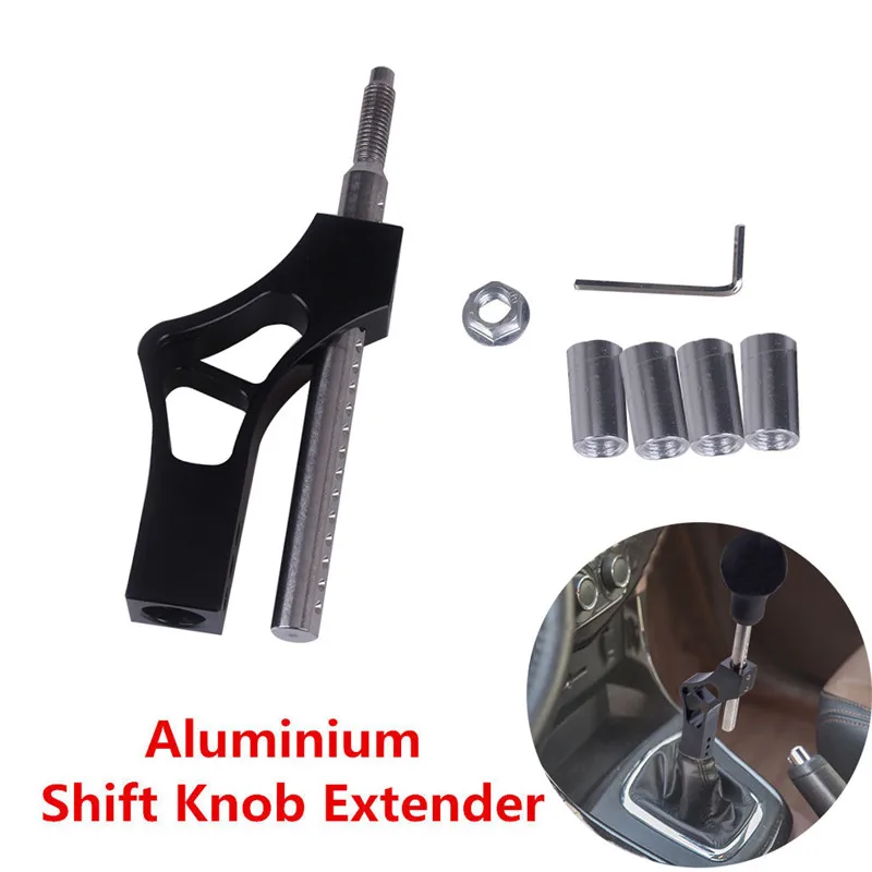 CARPRIE Gear Lever Adjustable Height Lever Extension Stick Car Shift Knob Gear Shifter Extender Kit Black Aluminum m24
CARPRIE Gear Lever Adjustable Height Lever Extension Stick Car Shift Knob Gear Shifter Extender Kit Black Aluminum m24