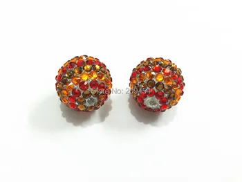 Newest !! 20mm 100pcs/lot Red/Orange/Coffee Stripe Resin Rhinestone Ball Beads,Chunky Beads For Kids Jewelry Making
Newest !! 20mm 100pcs/lot Red/Orange/Coffee Stripe Resin Rhinestone Ball Beads,Chunky Beads For Kids Jewelry Making