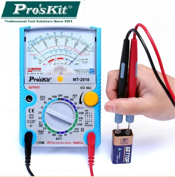 HOT MT-2018 Pro'skit Protective Function Analog Multimeter Safety Standard Professional Ohm Test Meter Tester Analog
HOT MT-2018 Pro'skit Protective Function Analog Multimeter Safety Standard Professional Ohm Test Meter Tester Analog