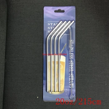 100set Reusable Straight Bent Stainless Steel Drinking Straws With 1 Pc Cleaning Cleaner Brush For Coffee Milk Drinkware
100set Reusable Straight Bent Stainless Steel Drinking Straws With 1 Pc Cleaning Cleaner Brush For Coffee Milk Drinkware