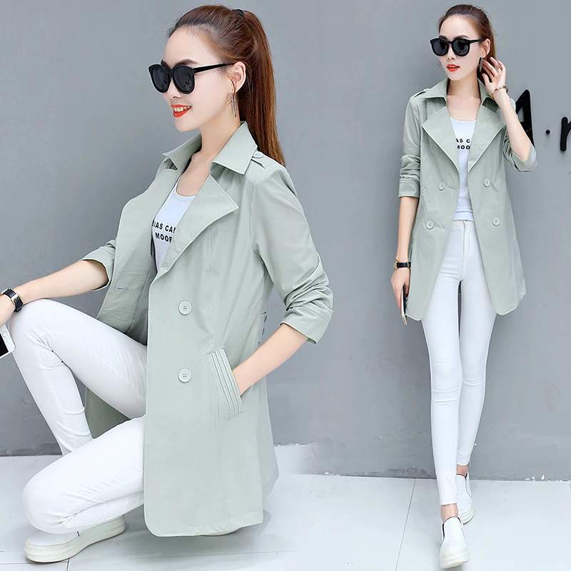 2019 fashion Autumn New High Fashion Brand Woman Classic Double Breasted Trench Coat Waterproof Raincoat Business Outerwear
2019 fashion Autumn New High Fashion Brand Woman Classic Double Breasted Trench Coat Waterproof Raincoat Business Outerwear