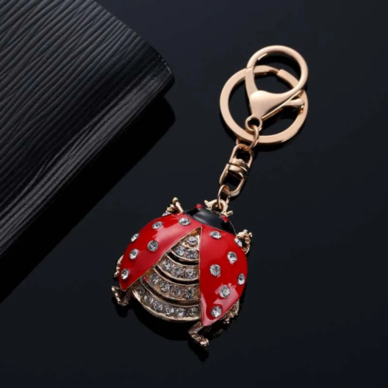 Ladies Women Girls Lovely Animal Insect Ladybug Keychain Key Ring Key Chains For Car Bag S0017
Ladies Women Girls Lovely Animal Insect Ladybug Keychain Key Ring Key Chains For Car Bag S0017