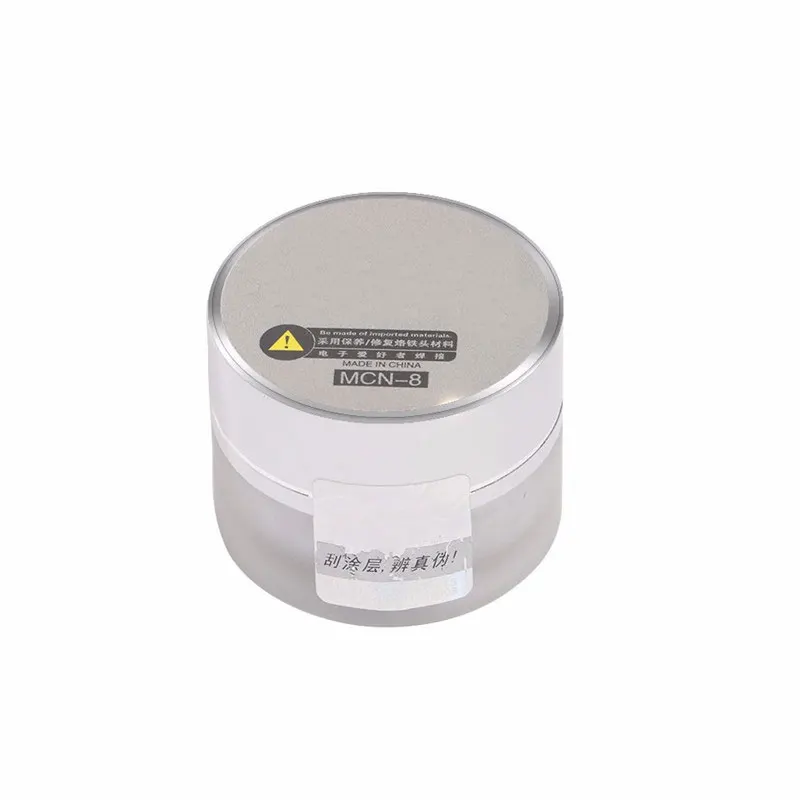 Repair Tools Mechanic Soldering Iron Tip Refresher Clean Paste for Oxide Solder Iron Tip Head Resurrection MCN-8
Repair Tools Mechanic Soldering Iron Tip Refresher Clean Paste for Oxide Solder Iron Tip Head Resurrection MCN-8