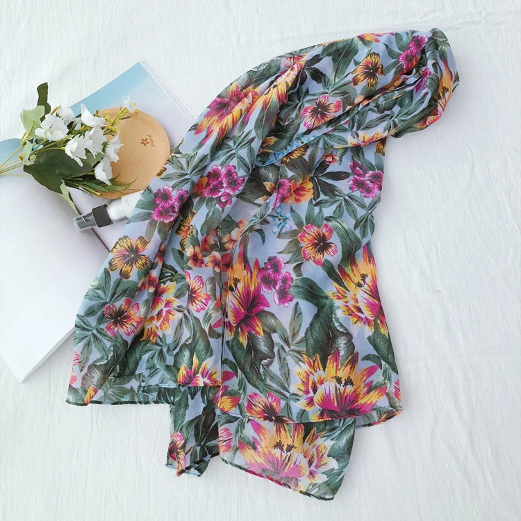 2019 Fashion Leaf Print Scarves Shawls Floral Leaves Print Trendy Scarf Wrap Hijab Wholesale 10pcs/lot Free Shipping
2019 Fashion Leaf Print Scarves Shawls Floral Leaves Print Trendy Scarf Wrap Hijab Wholesale 10pcs/lot Free Shipping
