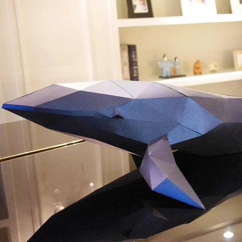 DIY Paper Quality Model Manual Three-dimensional Paper Model 3D Jigsaw Puzzle Children Beneficial Wisdom Toys - Whale(12pages)
DIY Paper Quality Model Manual Three-dimensional Paper Model 3D Jigsaw Puzzle Children Beneficial Wisdom Toys - Whale(12pages)