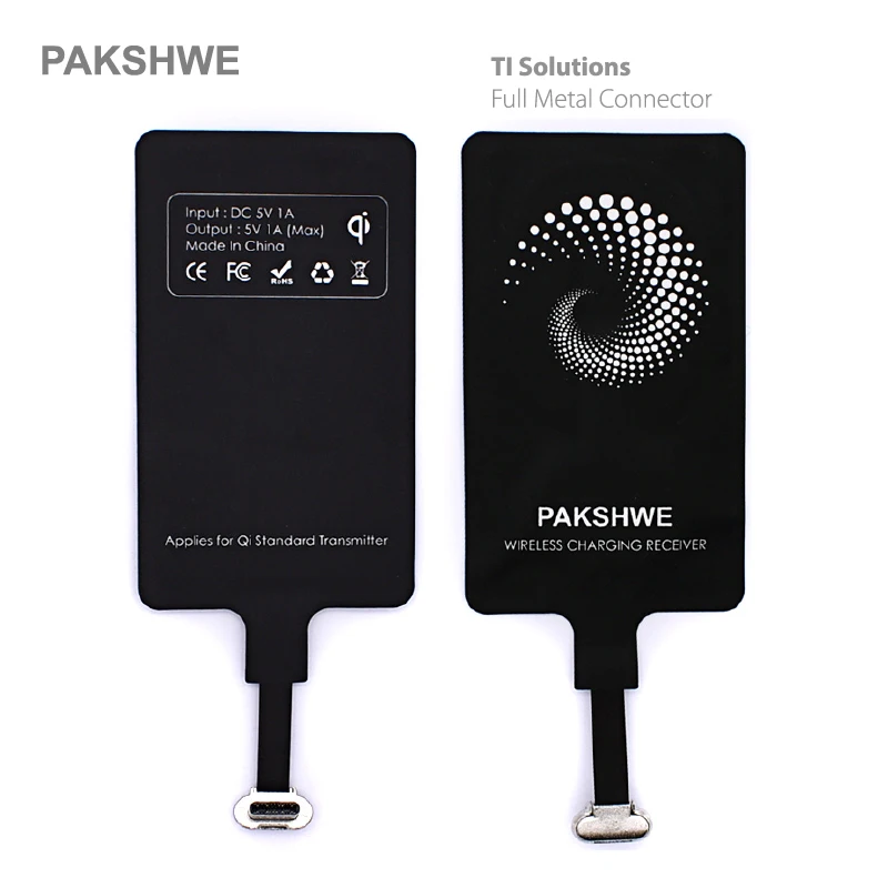 1A Qi Wireless Charger Receiver Wireless Charging Receptor TI-Chip Module Type C Adapter for Xiaomi Mi5 All Android USB-C Phones
1A Qi Wireless Charger Receiver Wireless Charging Receptor TI-Chip Module Type C Adapter for Xiaomi Mi5 All Android USB-C Phones