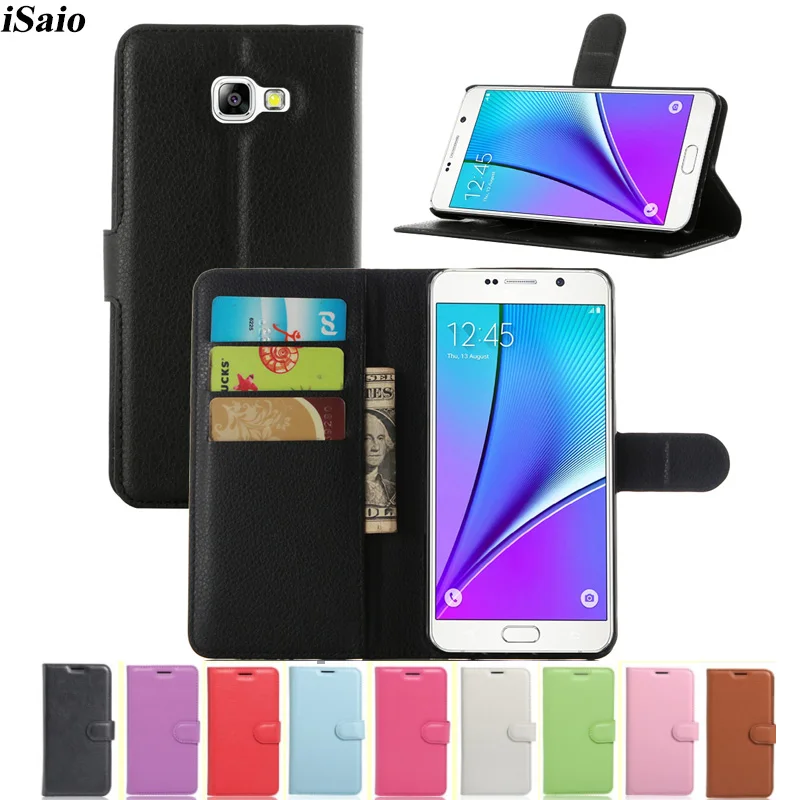 Чехол-бумажник для Samsung Galaxy A5 2016 A510 кожаный чехол A510F A510M откидной Магнитный