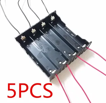 5PCS Hot Sale Black Plastic 4 Way 4 Slots 18650 Battery Storage Case Box for 4x 18650 battery
5PCS Hot Sale Black Plastic 4 Way 4 Slots 18650 Battery Storage Case Box for 4x 18650 battery