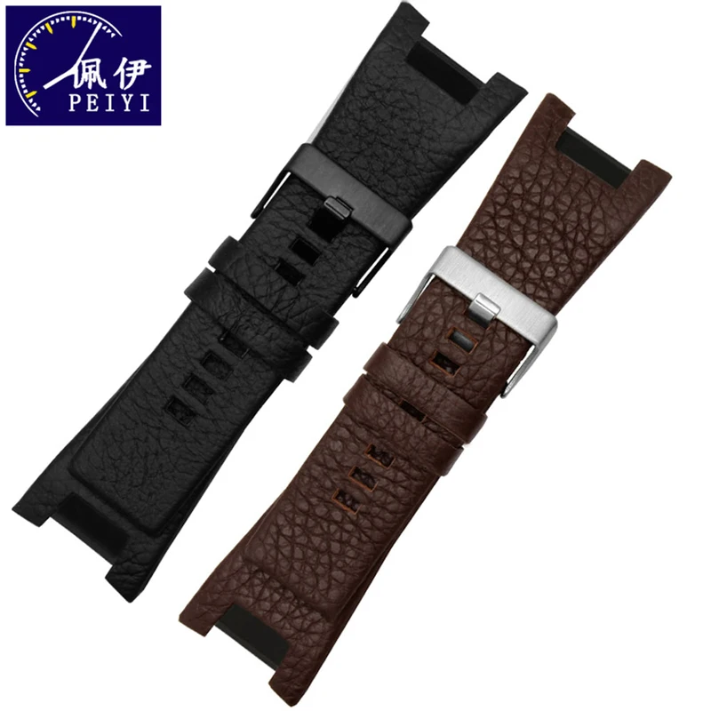 PEIYI Watchband Genuine Leather Strap Concave Needle Button Leather Watch Belt Replace Wristband DZ1216 DZ4246 DZ1273
PEIYI Watchband Genuine Leather Strap Concave Needle Button Leather Watch Belt Replace Wristband DZ1216 DZ4246 DZ1273
