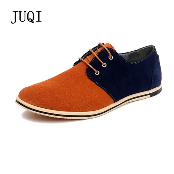 Juqi Men Shoes New Fashion Suede Leather Shoes Men Casual Shoes Oxfords Breathable Shoes Flats Big Size 38-50
Juqi Men Shoes New Fashion Suede Leather Shoes Men Casual Shoes Oxfords Breathable Shoes Flats Big Size 38-50