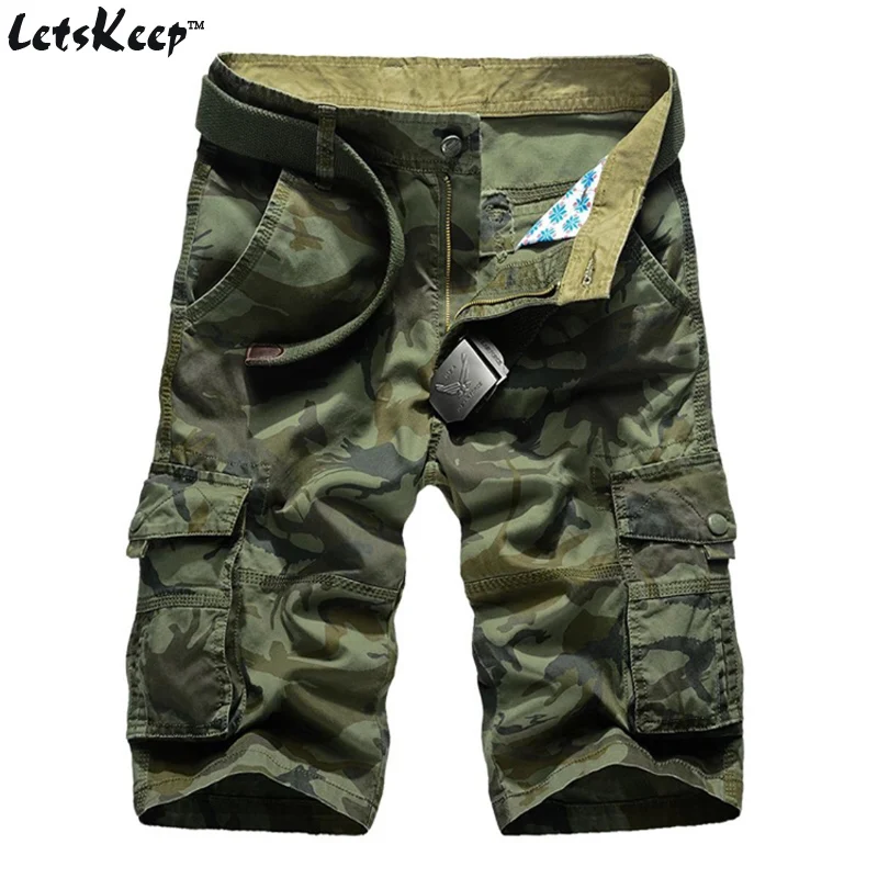 LetsKeep New Summer camouflage shorts men casual cotton cargo short pants baggy military camo shorts no belt 29-44, MA332
LetsKeep New Summer camouflage shorts men casual cotton cargo short pants baggy military camo shorts no belt 29-44, MA332