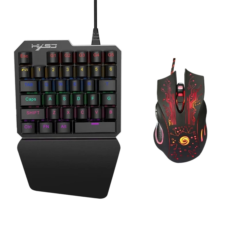 J100+A885 Keyboard Mouse Set 35 Keys Mini Usb Wired 5500Dpi 6 Buttons Led Optical Gaming Keyboard Mouse Combos For Desktop Pc
J100+A885 Keyboard Mouse Set 35 Keys Mini Usb Wired 5500Dpi 6 Buttons Led Optical Gaming Keyboard Mouse Combos For Desktop Pc