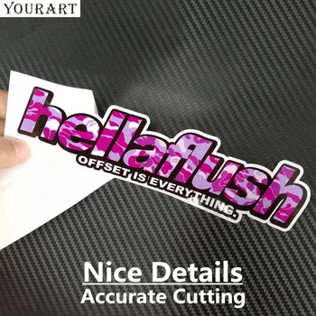 

YOURART Car Styling Camouflage Vinyl JDM Sticker Car Stickers Decal Hellaflush Graffiti JDM Sticker Bomb For Toyota Honda Nissan