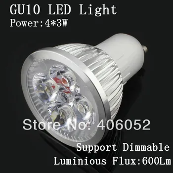 10pcs/lot High power GU10 E27 MR16 12W LED Spotlights 220V Dimmable gu 10 led bulb lighting
10pcs/lot High power GU10 E27 MR16 12W LED Spotlights 220V Dimmable gu 10 led bulb lighting