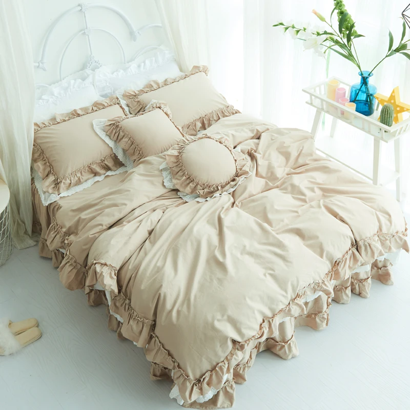 Brown Red White Pink 100%Cotton Beddings set Twin Queen King size Bed sheet set Bed cover Bedskirt set Duvet Cover Pillowcase
Brown Red White Pink 100%Cotton Beddings set Twin Queen King size Bed sheet set Bed cover Bedskirt set Duvet Cover Pillowcase