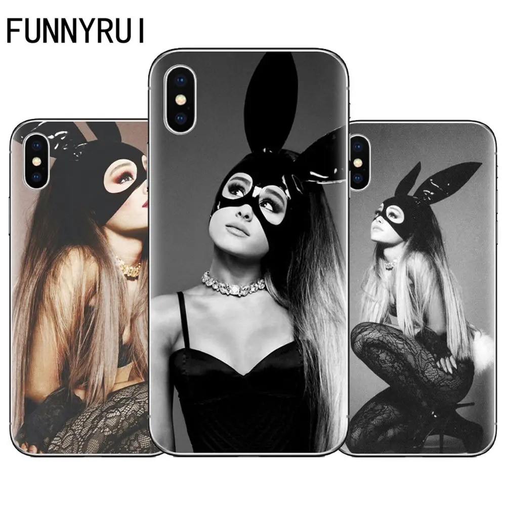 American Singer Ariana Grande Dangerous Woman Soft silicone Phone Case For iPhone X 8 8Plus 7 7Plus 6 6S Plus 5 5S SE Cover
American Singer Ariana Grande Dangerous Woman Soft silicone Phone Case For iPhone X 8 8Plus 7 7Plus 6 6S Plus 5 5S SE Cover