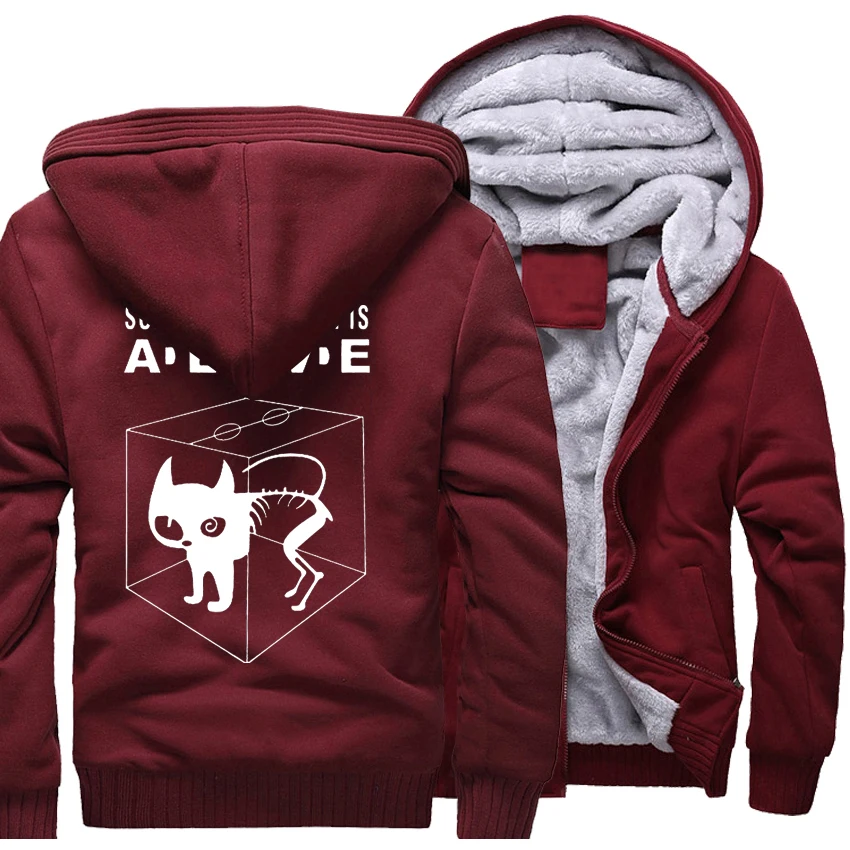 Fashion Hoodie Men 2017 New Hot Winter Thick Hoody Jackets Men Print The Big Bang Theory Schrodinger's Cat Streetwear Sweatshirt
Fashion Hoodie Men 2017 New Hot Winter Thick Hoody Jackets Men Print The Big Bang Theory Schrodinger's Cat Streetwear Sweatshirt