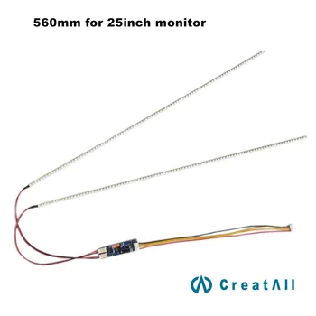 Universal LED Backlight Lamps Update kit For LCD Monitor 2 LED Strips Support to 25"560mm
Universal LED Backlight Lamps Update kit For LCD Monitor 2 LED Strips Support to 25"560mm