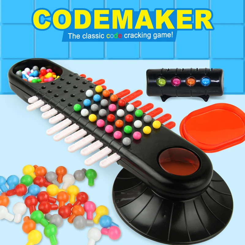 New Toy Mastermind Parent-child Interaction Game Codemaker Board Game Code Cracking Game Family Fun Code Cracking Game
New Toy Mastermind Parent-child Interaction Game Codemaker Board Game Code Cracking Game Family Fun Code Cracking Game