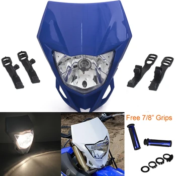 Motorcycle Dirt Bike Motocross Supermoto Headlamp Universal Headlight Fairing For Yamaha WR250F WR450F TTR YZ YZF 125 250 WRF
Motorcycle Dirt Bike Motocross Supermoto Headlamp Universal Headlight Fairing For Yamaha WR250F WR450F TTR YZ YZF 125 250 WRF