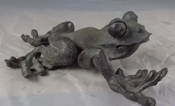 3 China Old Copper Bronze made Home Feng Shui Evil Lucky Wealth Frog Art Statue
3 China Old Copper Bronze made Home Feng Shui Evil Lucky Wealth Frog Art Statue