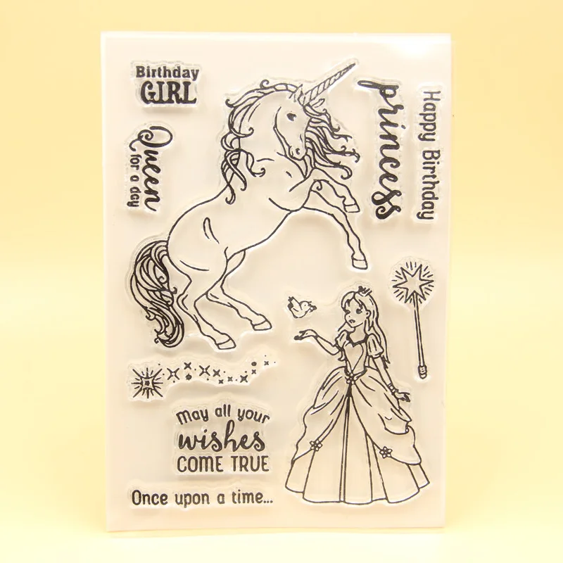 KLJUYP princess Clear Stamps Scrapbook Paper Craft Clear stamp scrapbooking 01133
KLJUYP princess Clear Stamps Scrapbook Paper Craft Clear stamp scrapbooking 01133