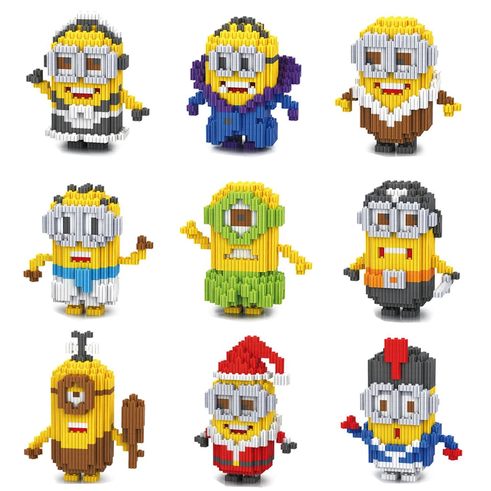 Nanoblock Micro Diamond Blocks Legoing Minions Toys for Children Stacks for Modeling Educational Bricks Stuart Kevin Home Deco
Nanoblock Micro Diamond Blocks Legoing Minions Toys for Children Stacks for Modeling Educational Bricks Stuart Kevin Home Deco