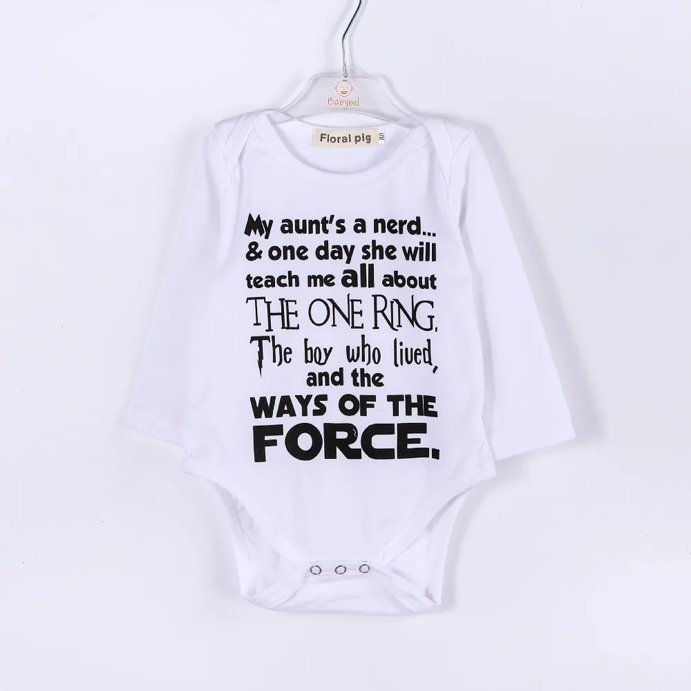 Baby Bodysuit Long Sleeve My Aunt's A Nerd Letters Baby Stuff For Newborns Infant Girl Toddler Bodysuit Baby Fall Clothes
Baby Bodysuit Long Sleeve My Aunt's A Nerd Letters Baby Stuff For Newborns Infant Girl Toddler Bodysuit Baby Fall Clothes