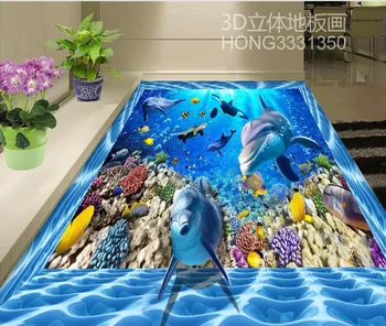 3d floor painting wallpaper Underwater World Dolphin 3D Floor wallpaper for bathroom waterproof 3d flooring
3d floor painting wallpaper Underwater World Dolphin 3D Floor wallpaper for bathroom waterproof 3d flooring