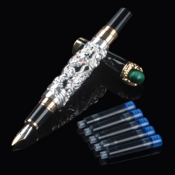 JINHAO GOLDEN DRAGON KING FINE PEARLS SET 18KGP NIB FOUNTAIN PEN WHITE FOR BUSINESS OFFICE CHOICE BEST GIFT
JINHAO GOLDEN DRAGON KING FINE PEARLS SET 18KGP NIB FOUNTAIN PEN WHITE FOR BUSINESS OFFICE CHOICE BEST GIFT