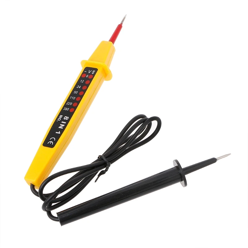 8 In 1 Tester Voltage AC DC 6-500V Auto Electrical Pen Detector G07 Great Value April 4
8 In 1 Tester Voltage AC DC 6-500V Auto Electrical Pen Detector G07 Great Value April 4